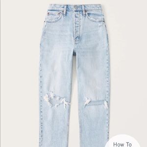 High Rise Dad Jean ABERCROMBIE